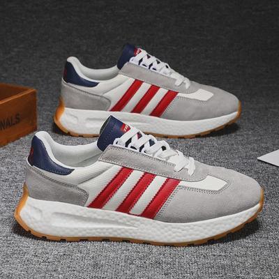 Forrest Gump Leichte Laufschuhe für Herren im Frühling/Herbst – Weiche Sohle, Lederoberfläche, lässige Sport-Sneaker für Paare