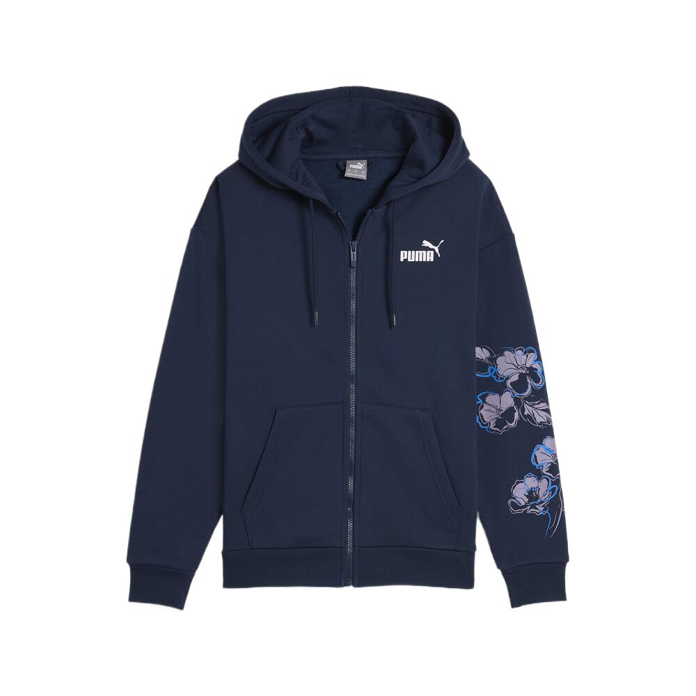 

Puma Essentials Floral Vibes Fashion Casual Versatile Trendy Sweatshirt Women sweatshirt Blue 686026-14 S