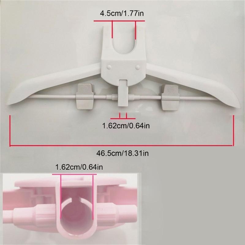 Foldable Garment Steamer Hanger Garment Hanger for Steaming Clothes Universal Clothes Steamer Accessories Home Travel