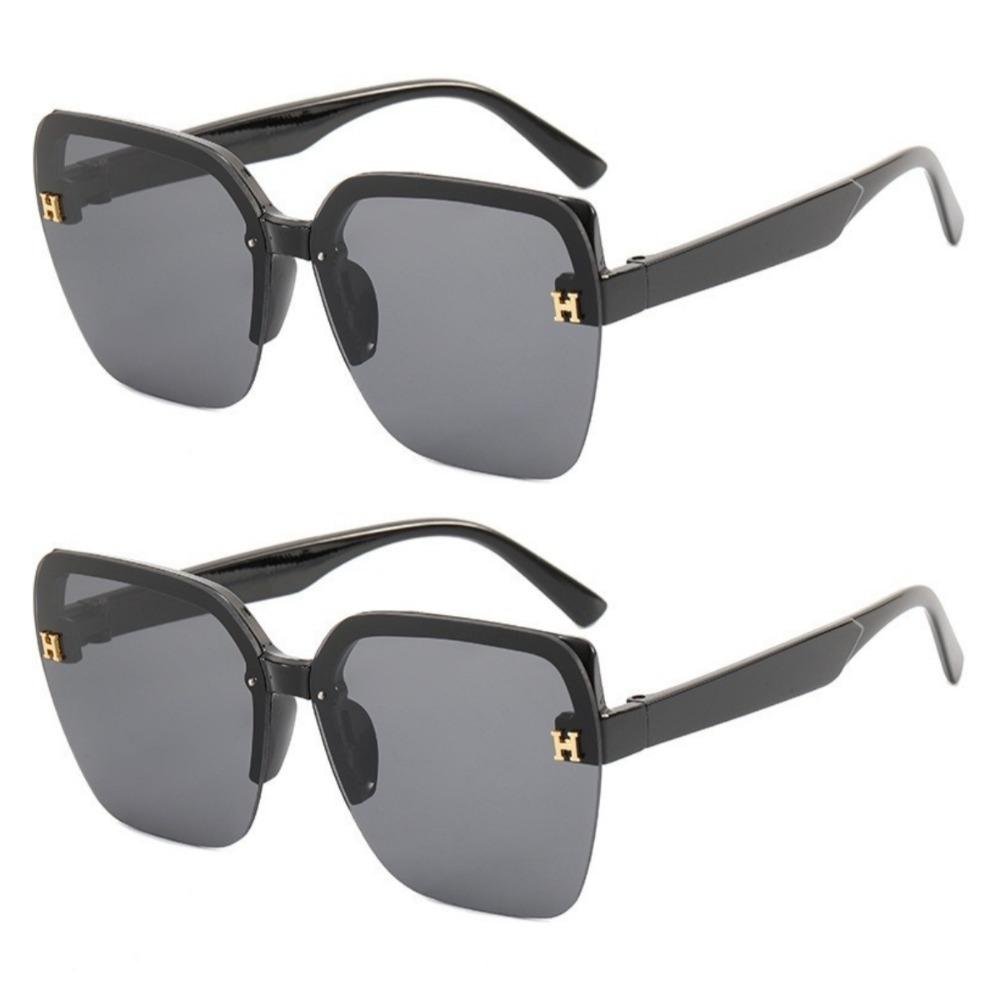 1PCS Retro Women Sunglasses Fashion Rimless Sun Glasses Shades Lady Cutting Lens Ladies Frameless Eyewear