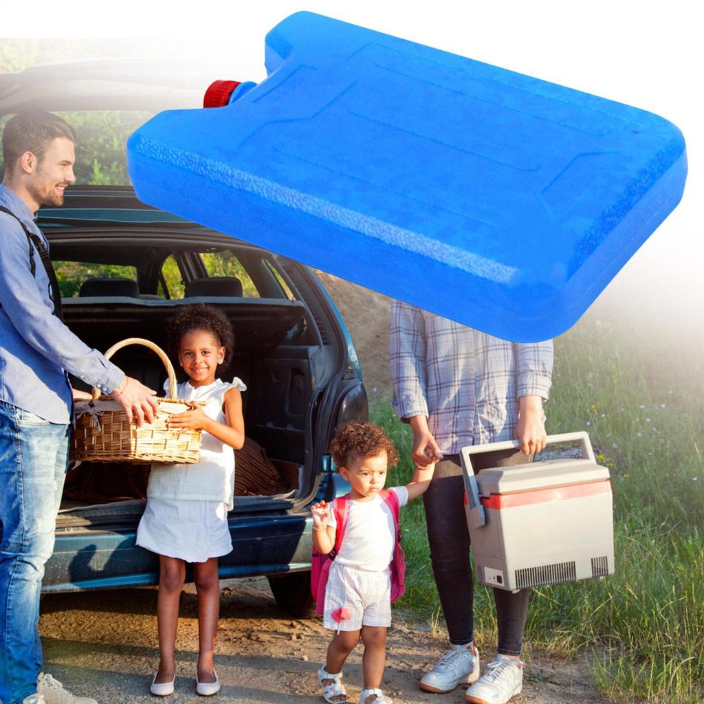 Ice Packs for Coolers Safe & Leakproof Freezer Blocks Ice Crystal Boxes Ice Pack Box for Cool Boxes Bottles Cans Picnics