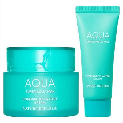Super Aqua Max Combination Watery Cream Set (120ml Big Size + 40ml Special Gift)