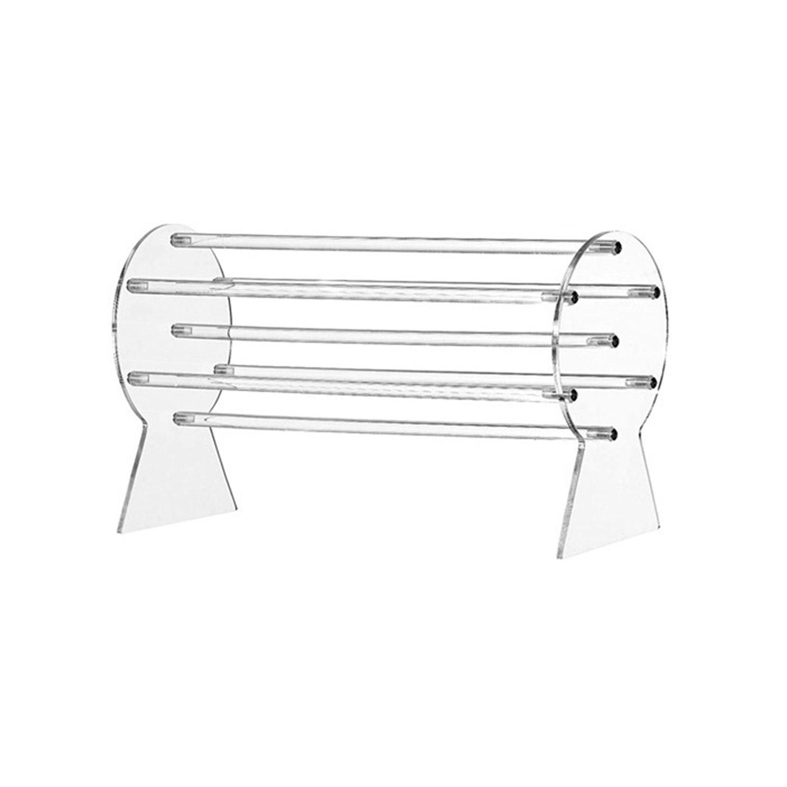 

Durable Acrylic Headband Organizers Rack With Large Capacity For Neat Storage Of Hair Accessories At Home Or Store T1