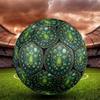 Nature Mandala Round Football Size 5 Adult Ball Suitable for Training Matches and Outdoor Team.