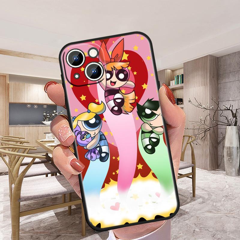 

Для Apple iPhone 13 12 mini 11 XS Pro Max XR 8 7 6S 6 5S 5 Plus чехол «Крутые девчонки» Мягкий силиконовый чехол для телефона в стиле аниме iPhone 5 5S