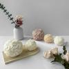 Silicone Soap Molds Flower Candle Mould Silicone Crafts Moulds Hydrangea Shaped Perfect Gift for DIY Hand-Making Lover