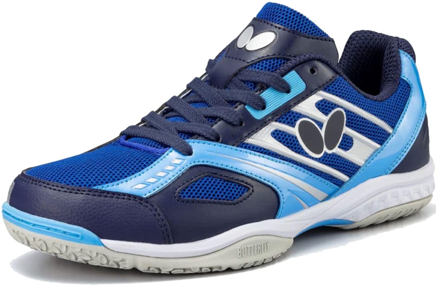 

Butterfly Resoline Mach Table Tennis Shoes Size cm 93630, Navy/Blue, 22.5