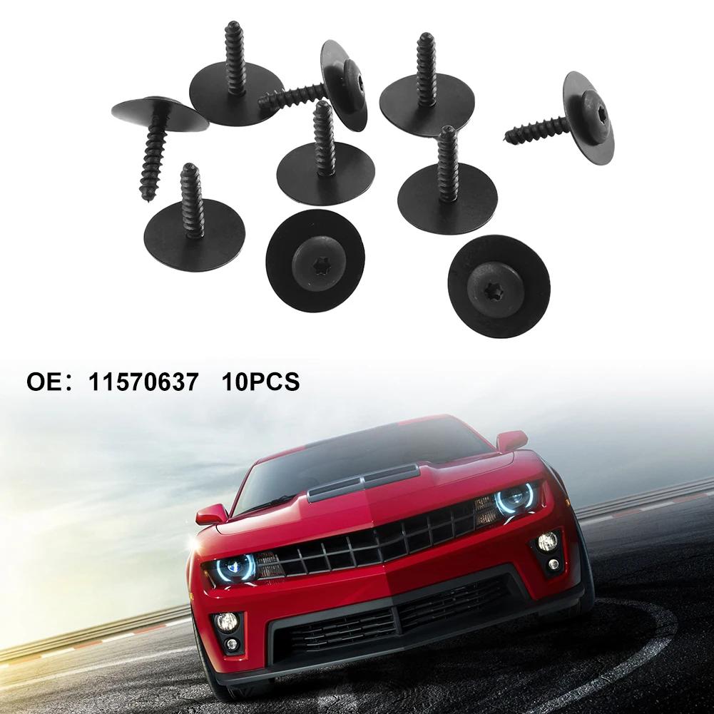 

Car Clip Screw High Quality Metal 10pcs/set 11570637 For Buick For Chevrolet Car Fasteners Clips Metal Pan Head Screw
