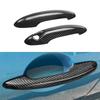 Carbon Fiber Car Door Handle Covers Trim Replacement Parts Fit For BMW MINI Cooper S R50 R52 R53 R55 R56 R57 R58 R59 R61 JC