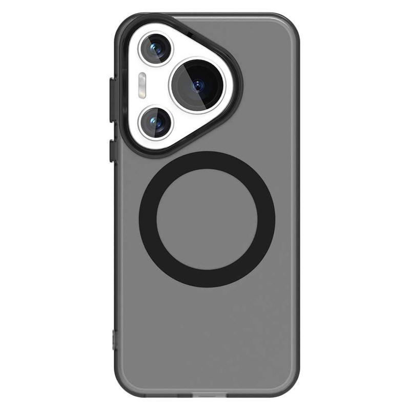 For Huawei Pura 70 Pro Case Cover Pura 70 Pro Capa New Annular Magnetic Matte Clear Wireless Charging Fundas Huawei Pura 70 Pro
