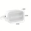 Waterproof Cosmetic Bag Portable Large Capacity Transparent Wash Bag Travel PVC Scrub Cosmetics Storage Bag PU Swimming Bag