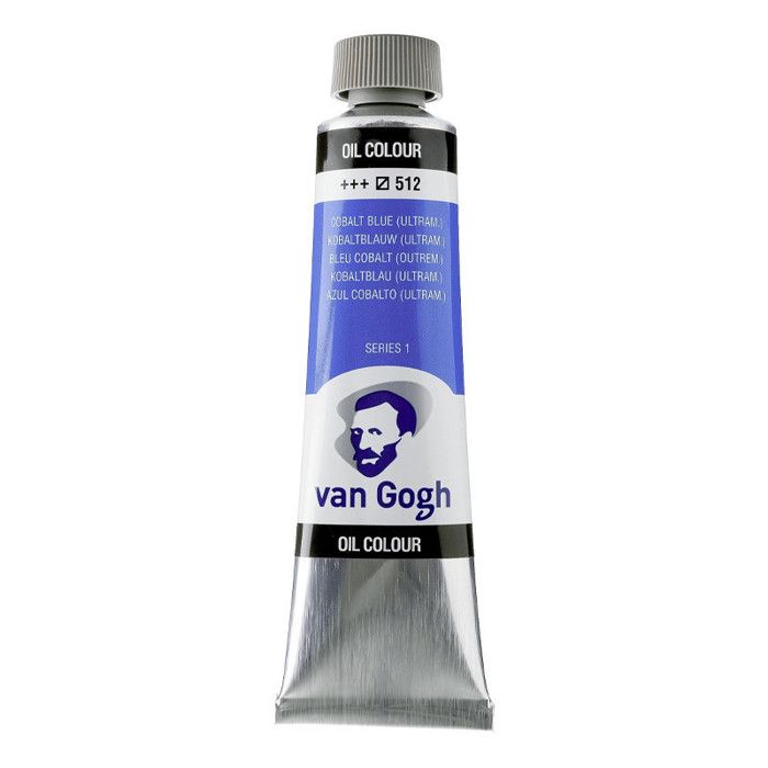 Ölmalerei - Van Gogh - Kobaltblau (ultramarin) - 40ml - Intensive Farbe - Für fortgeschrittene Künstler