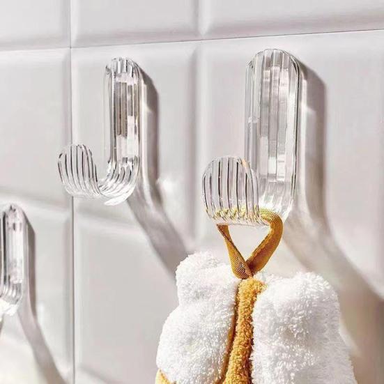 

Clothes Hooks Convenient Strong Load-bearing Anti-deformed Moisture-proof Kitchen Wall Household Supplies