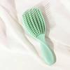 Anti-Static Detangling Brush Flexible Hollow Fluffy Curly Hair Styling Comb for Stubborn Hair Thick Wavy Hair