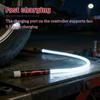 Torcia LED a Bastone da 27 Pollici 3 Modalità di Luminosità Luce LED Flessibile per Vani Motore