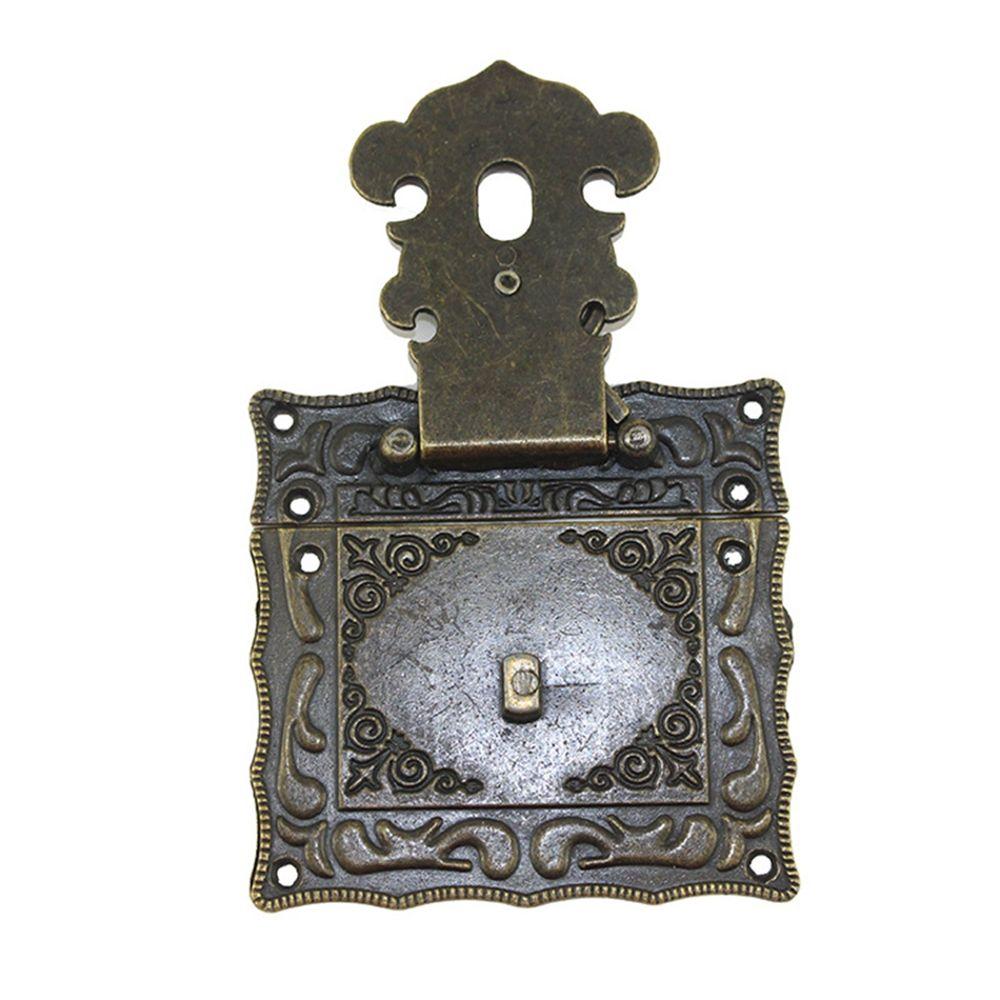 Mini Household Gift Box Decorative Case Jewelry Box Hook Hasps Furniture  Lock Clasp Lock Buckle