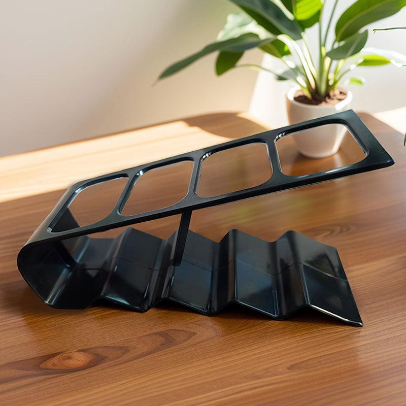 Four-Hole Air Conditioner Tv Remote Control Bracket 4-Grid Storage Rack Tv Air Conditioner Remote Control Bracket