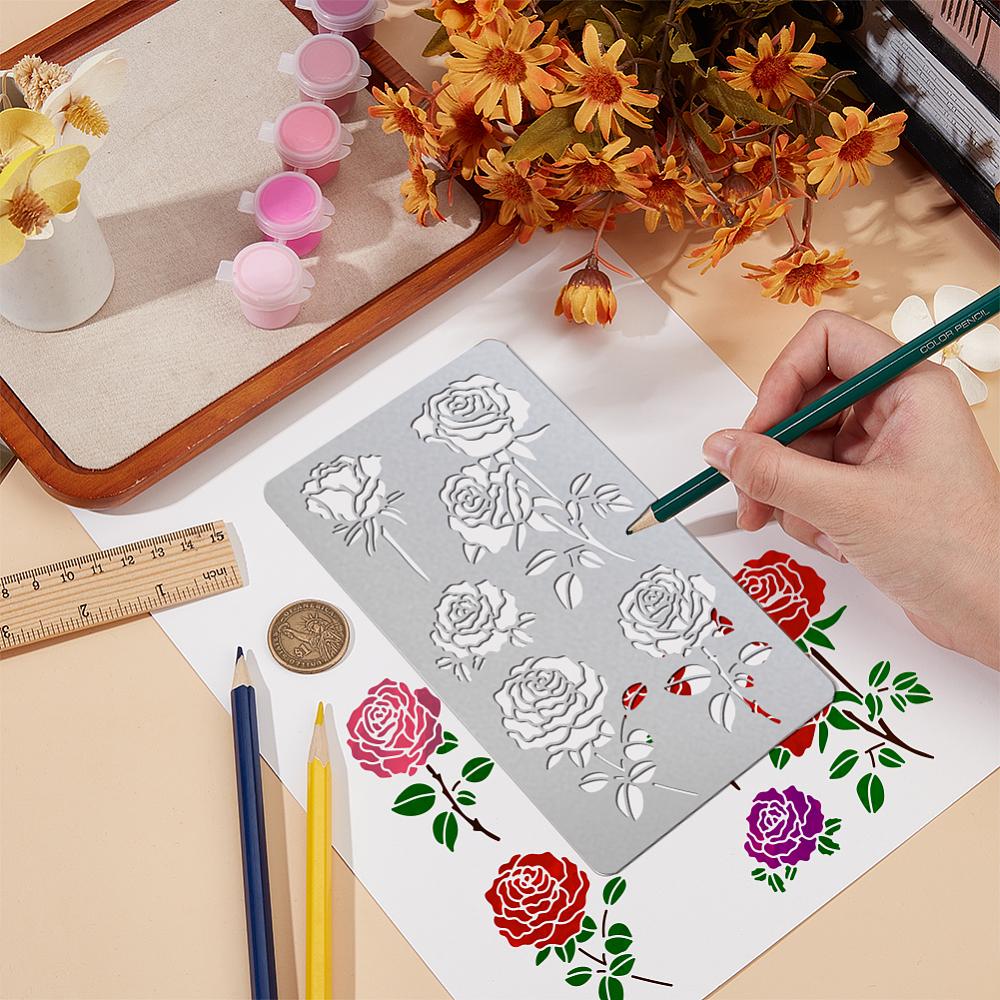 Retro Stainless Steel Metal Cutting Dies Stencils for DIY Scrapbooking/Photo Album Decorative Embossing DIY Paper Card Matte Stainless Steel Color