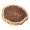 Durable Solid Wood Cutting Board Mats Anti Mold Irregular Wooden Food Plate Anti Crack Fruit Bread Serving Tray Household