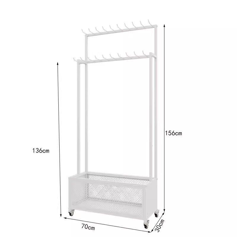 Многоярусная напольная стойка-дисплей для ремней и галстуков для магазинов одежды Standard 12800₽