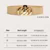 Stretchable Waist Belt Flexible Buckles Waistband For Women Wedding Daily Wear Or Formal Occasion Dress Corset Belt