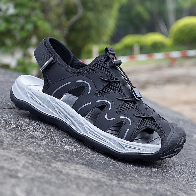 Fashion High Quality Men Casual Beach Shoes Leisure Walk Male Sandals Quick Dry Wading Aqua Shoes Outdoor Casual Sandaly Summer Slippers