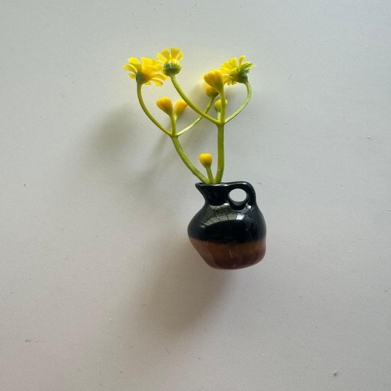 Mini Glass Bottle Flower Vase Fridge Magnets Big Small Sizes For Home Kitchen Diy Decoration Ornaments