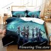 Honkai Impact 3 Bedding Set Single Twin Full Queen King Size Game Anime Bed Set Aldult Kid Bedroom Duvetcover Sets 3D Print