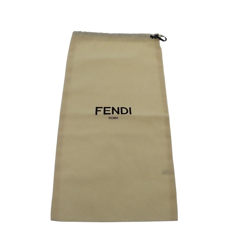 FENDI  FXQ994AJE6 Knit cap black wool mens