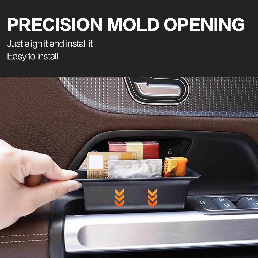 2 Pcs Car Door Storage Box Barrel for Mercedes Benz B GLB GLA EQA EQB Class W247 X247 B260 2020-2024 Interior Accessories