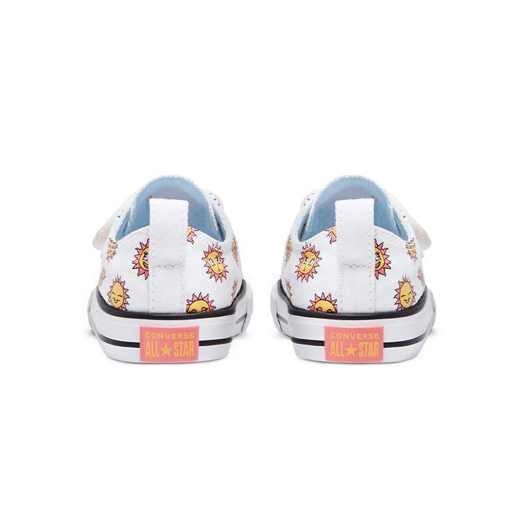 Converse Chuck Taylor All Star Low Top Low top Skateboard Shoes White Yellow Infant And Toddler 770703C