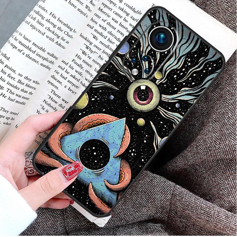 Eye Illustration Case For Honor 90 Lite 70 50 Magic 6 5 Pro Honor X8a X9a X6a X7a X8 X9 X8b X9b Back Cover