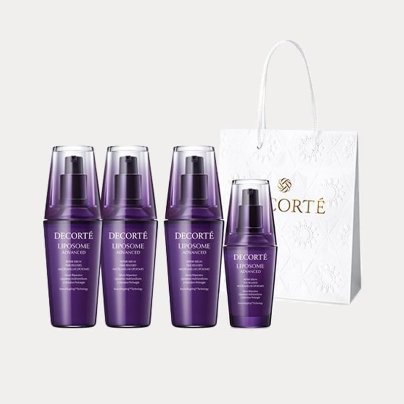 [Decorte] Liposome Advanced Repair Serum 75ml 2+1 set (+50ml additional gift, total 275ml)