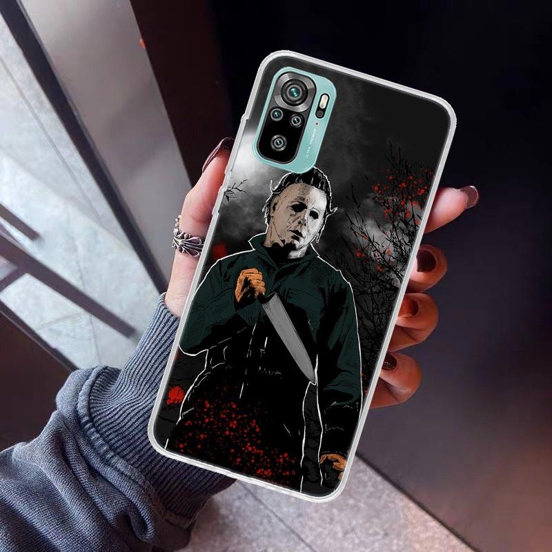 Halloween The Curse Of Michael Myers Horror Phone Case For Xiaomi Redmi Note 10 11 12 13 14 15 Pro Plus 11S 12S 14S 11T 11E 10S