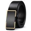 New Men's Belt Genuine Leather Automatic Buckle Belt Middle Aged and Young Men's High End Cowhide Business Versatile Belt Young Men