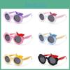 Óculos de Sol Infantis em Formato de Borboleta Com Lentes Polarizadas Tac Para Proteção Solar Uv400