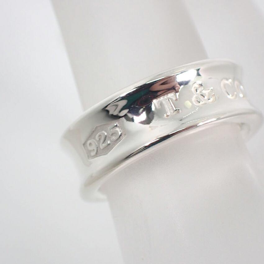 [Used] TIFFANY 925 1837 Ring/Size 9/j50-8