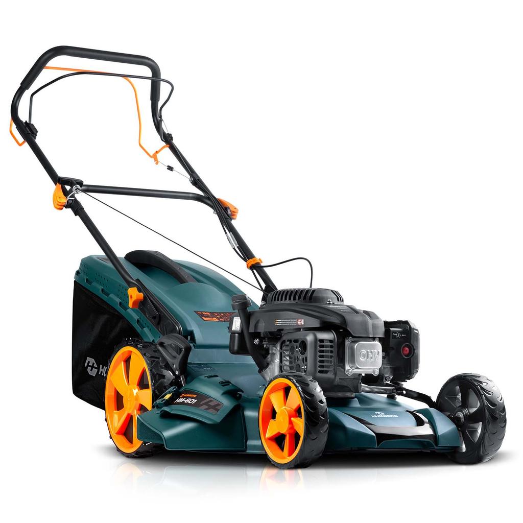 Petrol Lawn Mower with Drive 51 70 Loncin 196cc + Humberg Hm-601 Oil