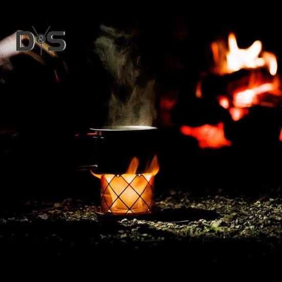 Kuchenka kempingowa Osłona przeciwwiatrowa Ultralekki Stojak ze stali nierdzewnej na kuchenkę alkoholową Osłona przeciwwiatrowa Wielofunkcyjna Pokrywa lampy na kemping na zewnątrz, wędrówki