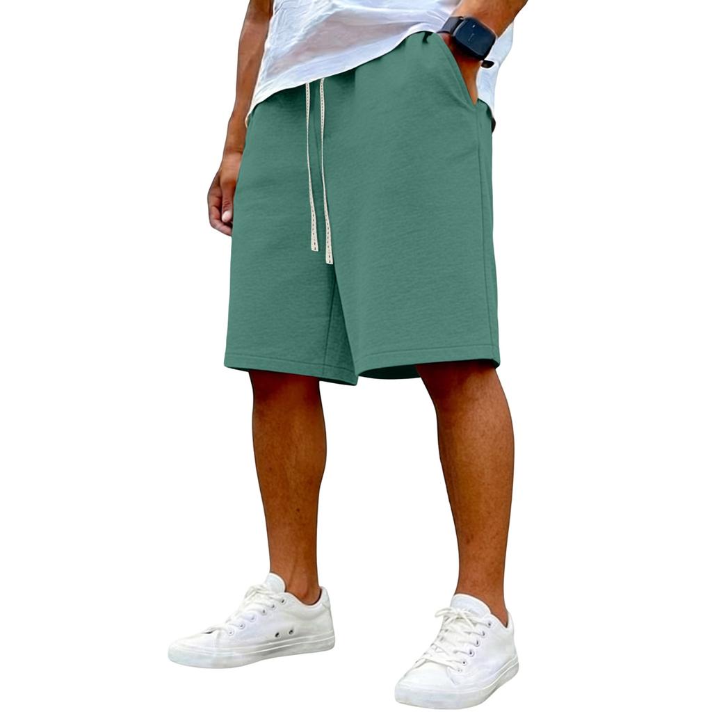 Men's Summer Drawstring Casual Shorts Men's Fashion Sports Shorts