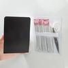 Magnetische Aufbewahrungstasche, transparent, ohne Bohren, abnehmbar, robust, Kühlschrank, Mikrowelle, seitlicher Aufbewahrungsbehälter, Organizer, Halter, Küchenbedarf