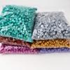 500g Bags of Octagonal Fire Paint Seal Wax Particles Student Handmade DIY Envelope Seal Pearlescent Color Retro Wax