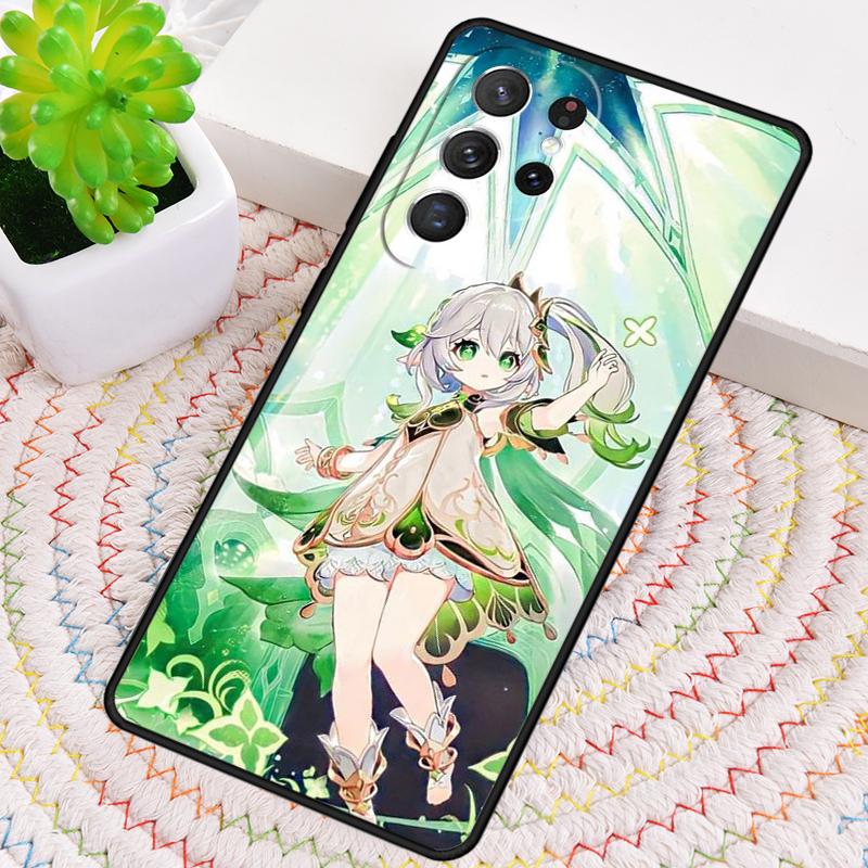 

Nahida Genshin Impact Silicone Phone Case For Samsung Galaxy note 10 pro S26 S25 S24 S23 S22 S21 Plus S25Ultra Capa Cover Galaxy S24
