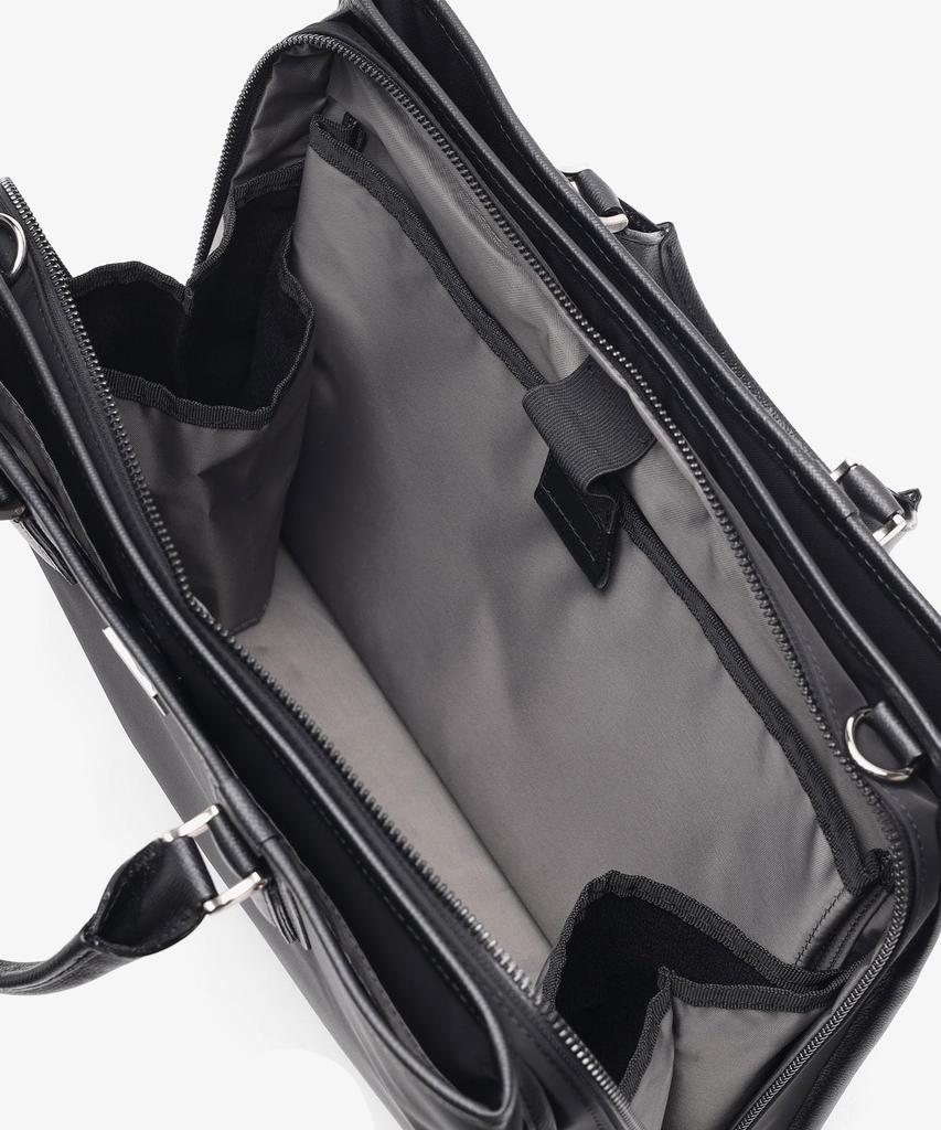 Takeo Kikuchi Rover Business-Tasche, A4-Format, Passt für 13-Zoll-Laptop, Inklusive Schultergurt, Nein. 781511, Schwarz