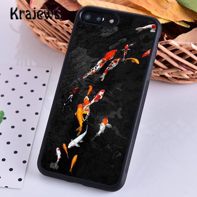 KOI CARP FISH For iPhone 17 Air 16 Phone Case Cover 15 14 plus 12 13 pro max coque Shell Fundas