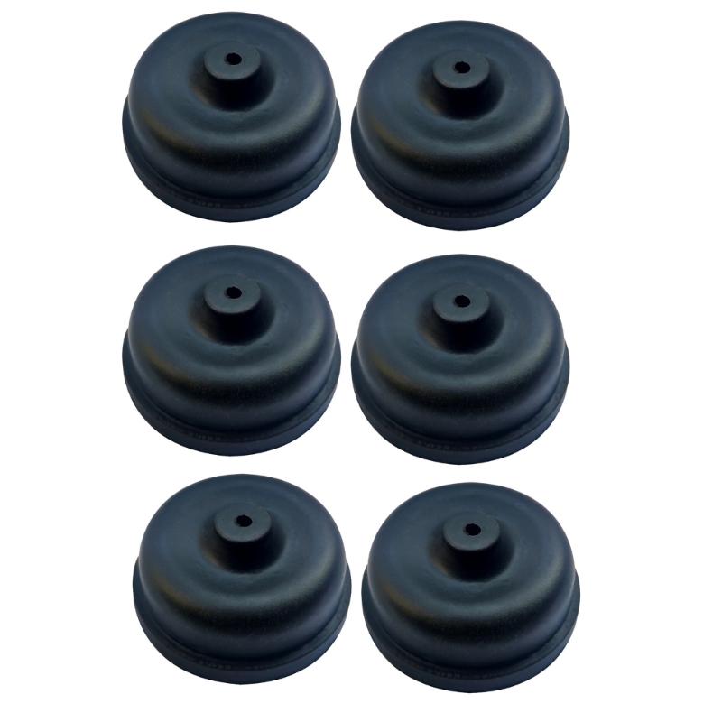 6Pieces Air Pumps Diaphragm Replacement Kits Soft Rubber Silicone Cup Part Accessories For Aquariums Air Pumps Systems