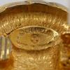 CHANEL COCO Mark Earring vintage Plated Gold 22.8g Women Used