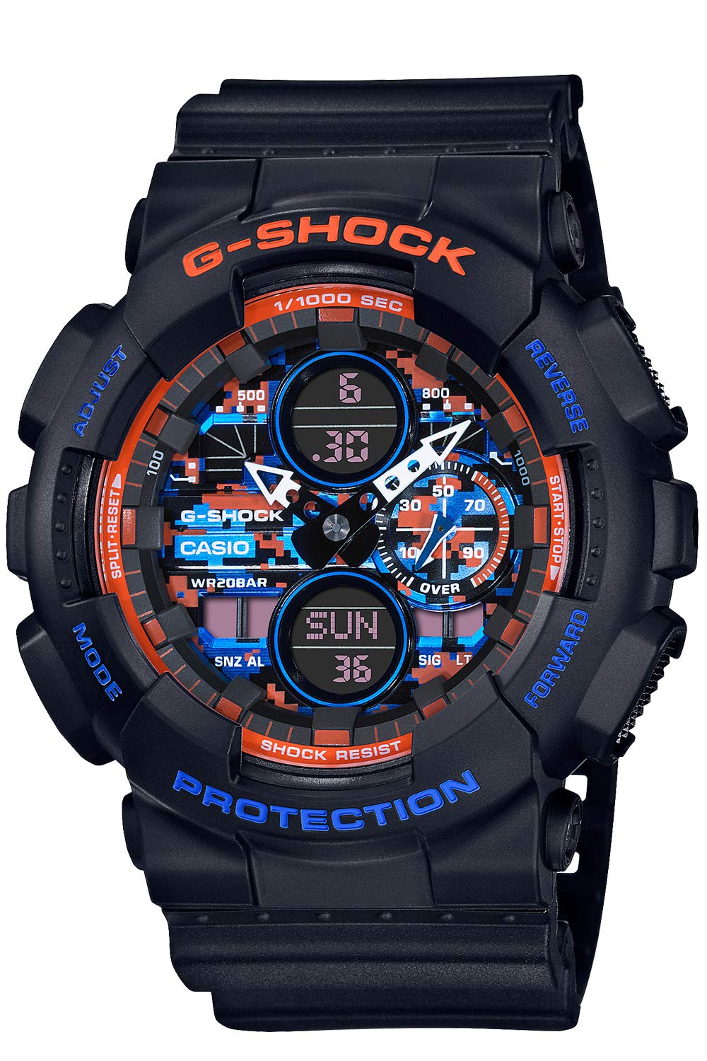 

Casio Серия Городской Камуфляж Черные Часы G-Shock GA-140CT-1AJF Мужские