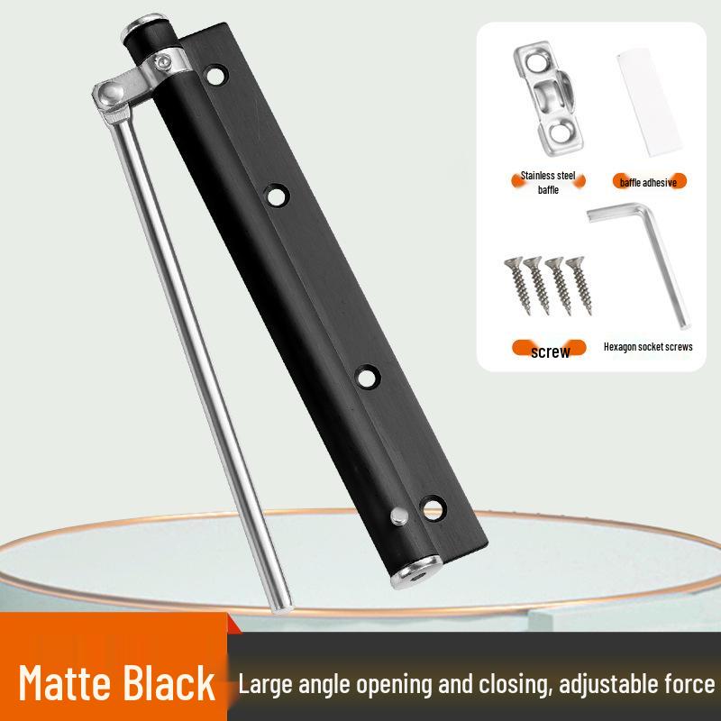 Ayarlanabilir Alüminyum Alaşımlı Gizli Çift Yaylı Kapı Kapatıcı