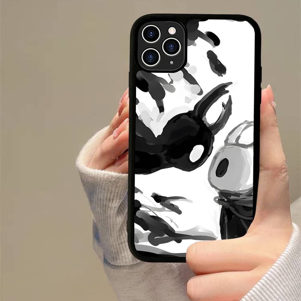 Popular Game H-Hollow K-Knight S-Silksong Phone Case For iPhone 17 16 Pro Max Air 13 12 Mini 14 15 Plus 11 PC+TPU Back Cover